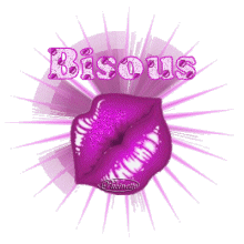 bisous levres roses